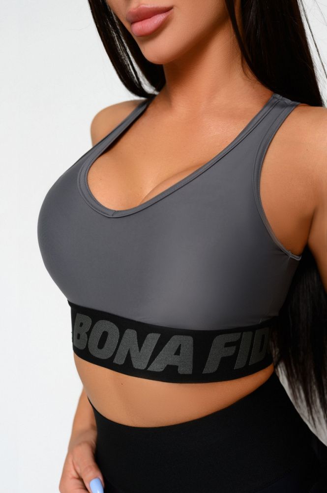 Bona Fide: Top Mini "Dark Gray"