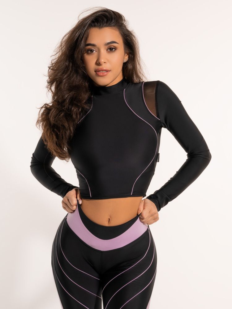 Bona Fide: Rashguard OverFlow Skin "Black & Shine"