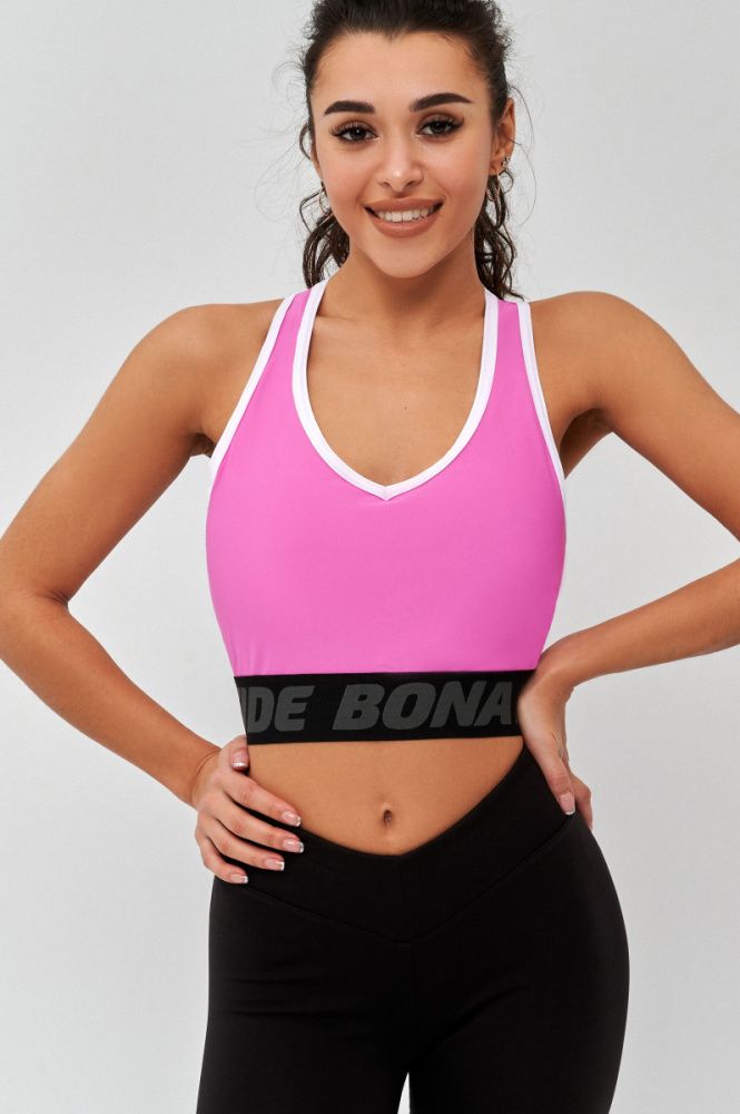 Bona Fide: Top Mini "Dark Pink"