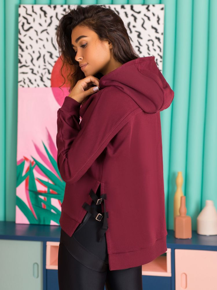 Bona Fide: Hoody FortComfort "Red Plum"