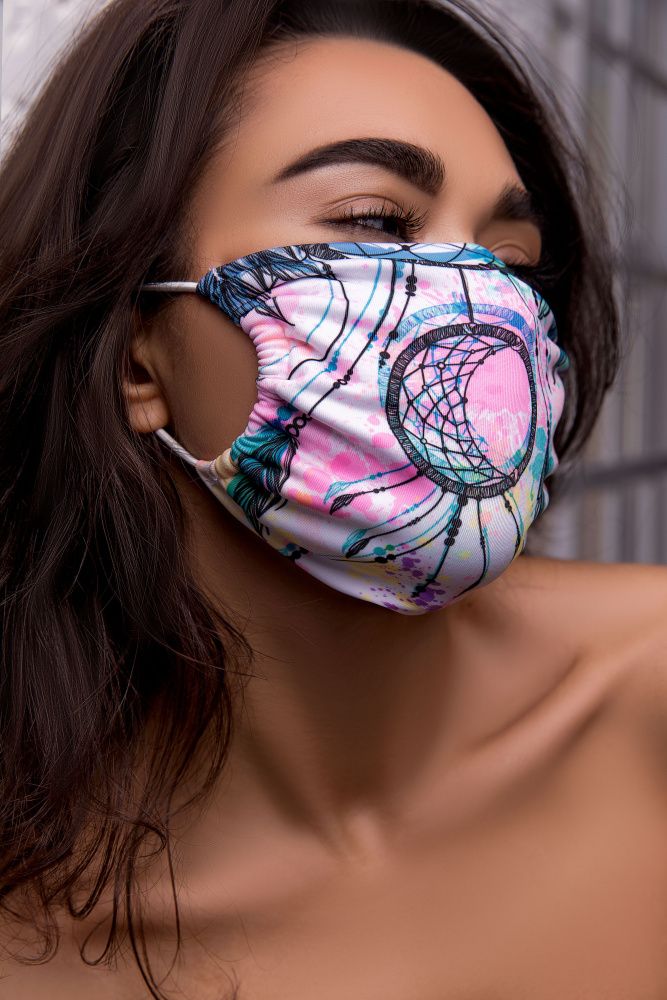 Bona Fide: Defend Mask Dream Catcher "White"