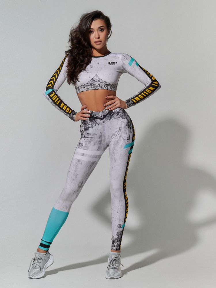 Bona Fide: Rashguard Mini La Florista "Ceramic"