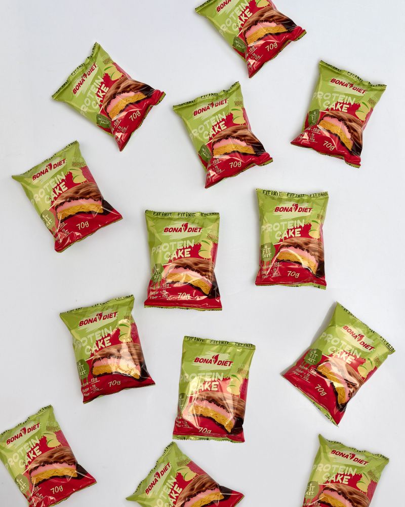 Bona Diet: Protein Cake - Pistachio & Raspberry