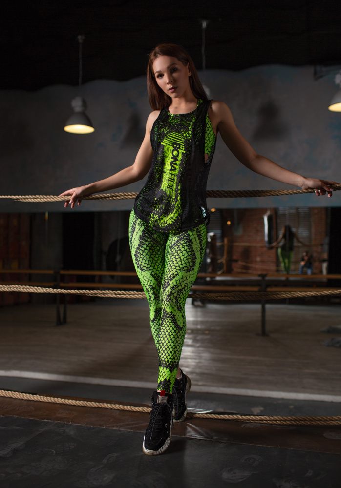 Bona Fide: Shirt Classic Cobra "Neon Green"