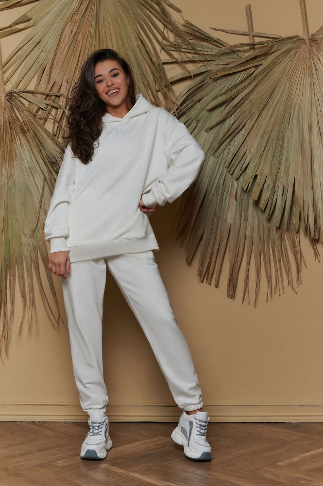 Bona Fide: Happy Joggers "White"