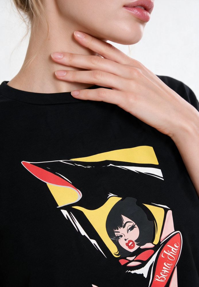 Bona Fide: OVERSIZE T-shirt "High heels"