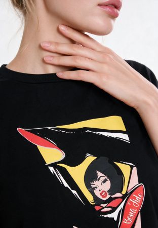 Bona Fide: OVERSIZE T-shirt "High heels"