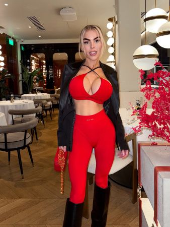 Bona Fide: Charm Top  "Red"