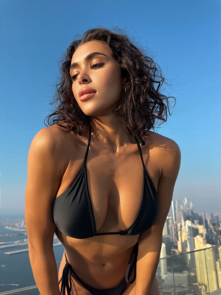 Лиф : Tie top bikini "Black"