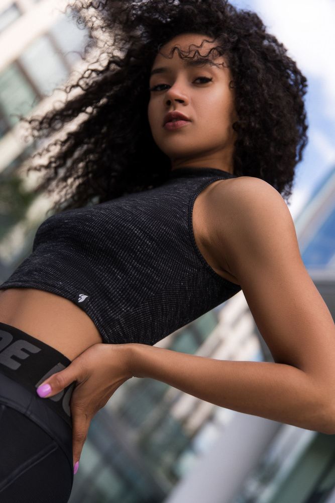 Bona Fide: Top Slim "Black Melanje"