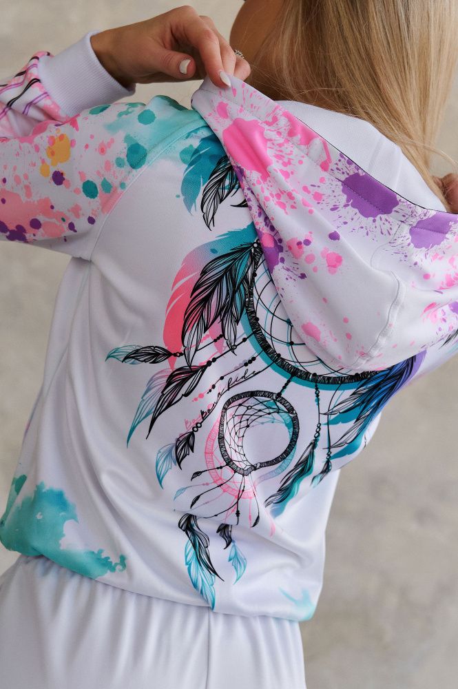 Bona Fide: Hoody Dream Catcher "White"