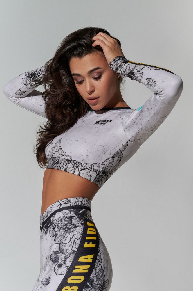 Bona Fide: Rashguard Mini La Florista "Ceramic"