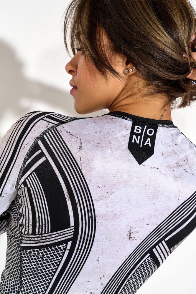 Bona Fide: Rashguard Round Mainstream "Light Gray"