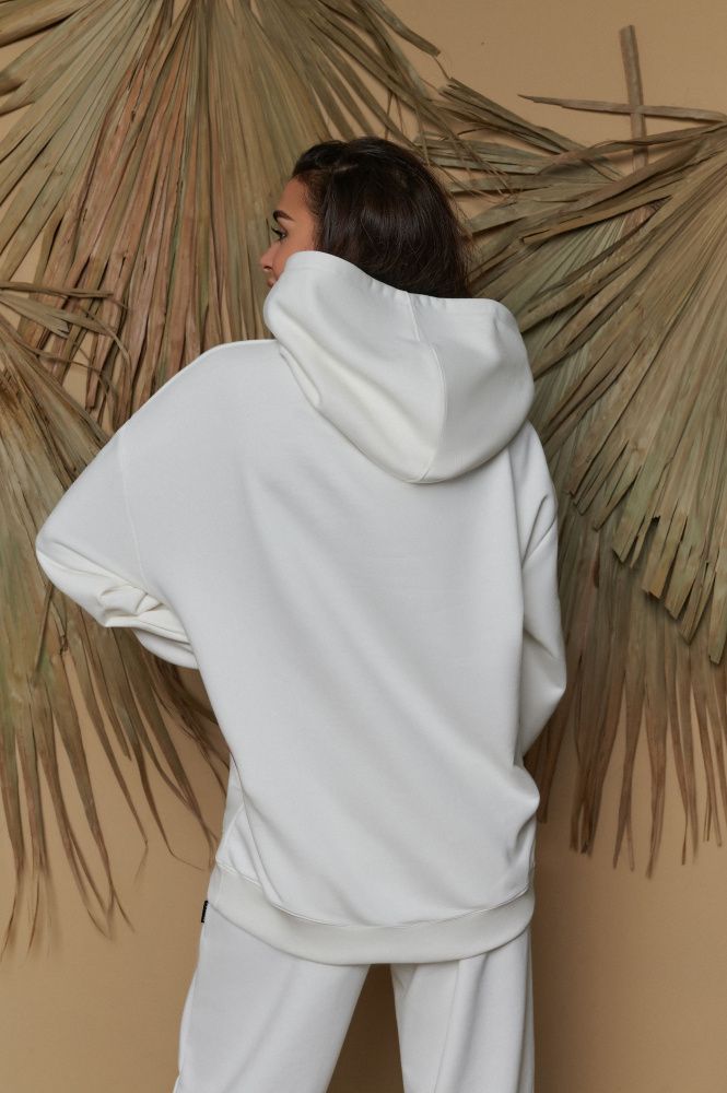 Bona Fide: Happy Hoody "White"